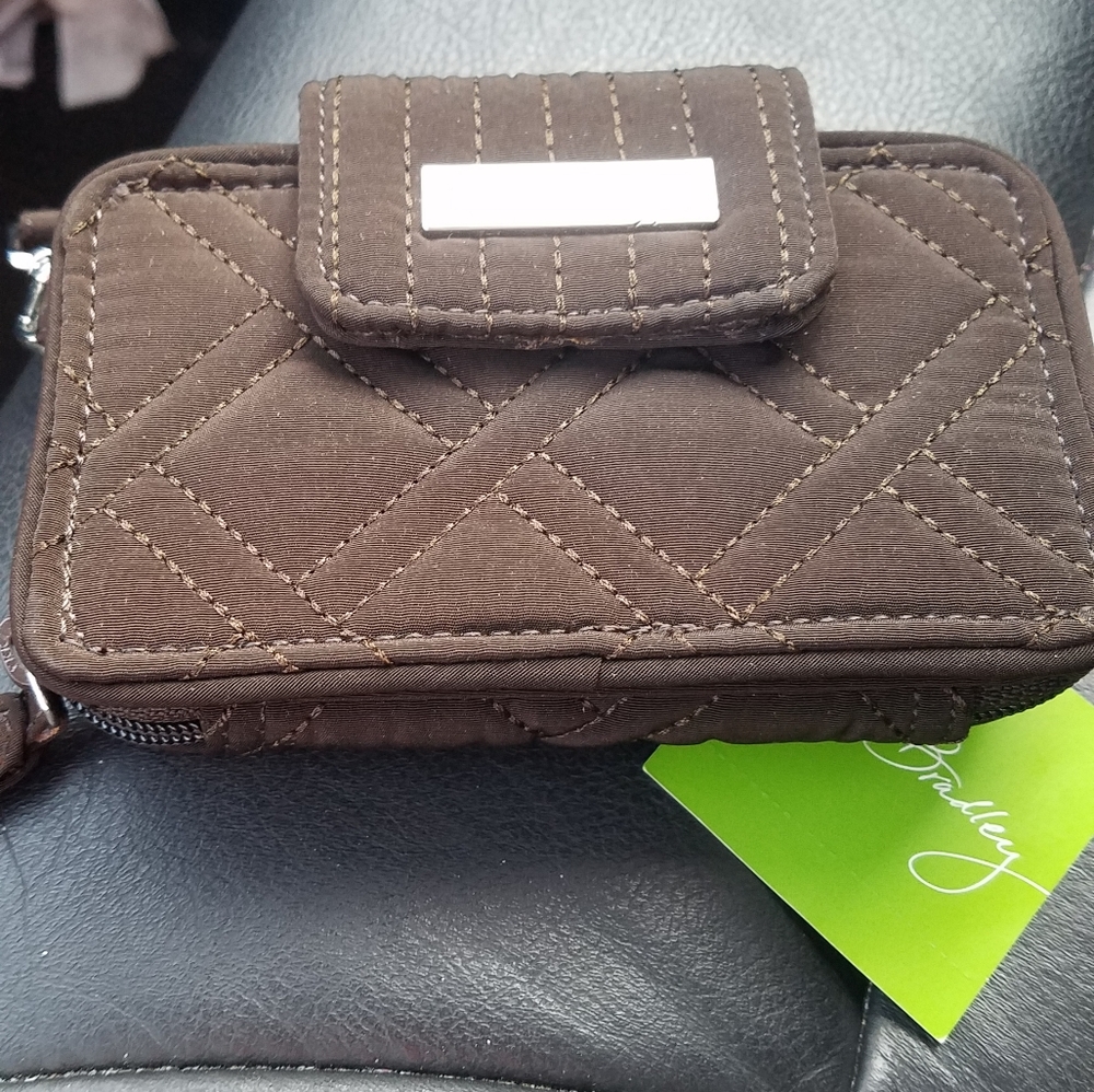 Vera Bradley Smartphone Wristlet 2.0 Espresso